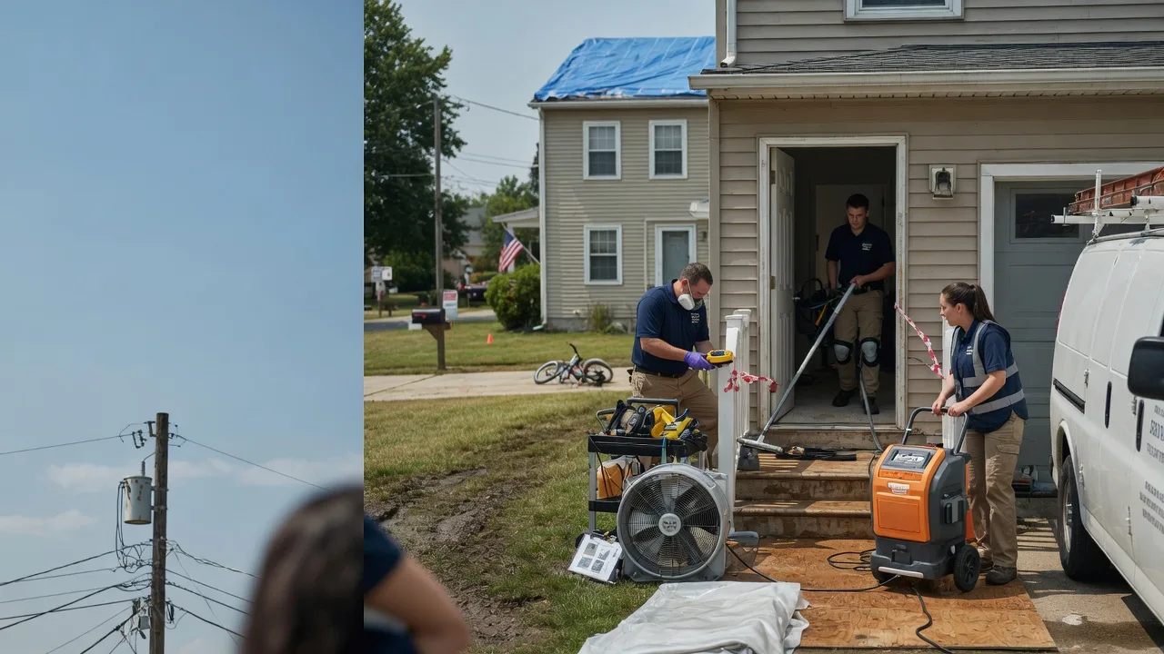 Water Damage Repair in Union Center, SD near me